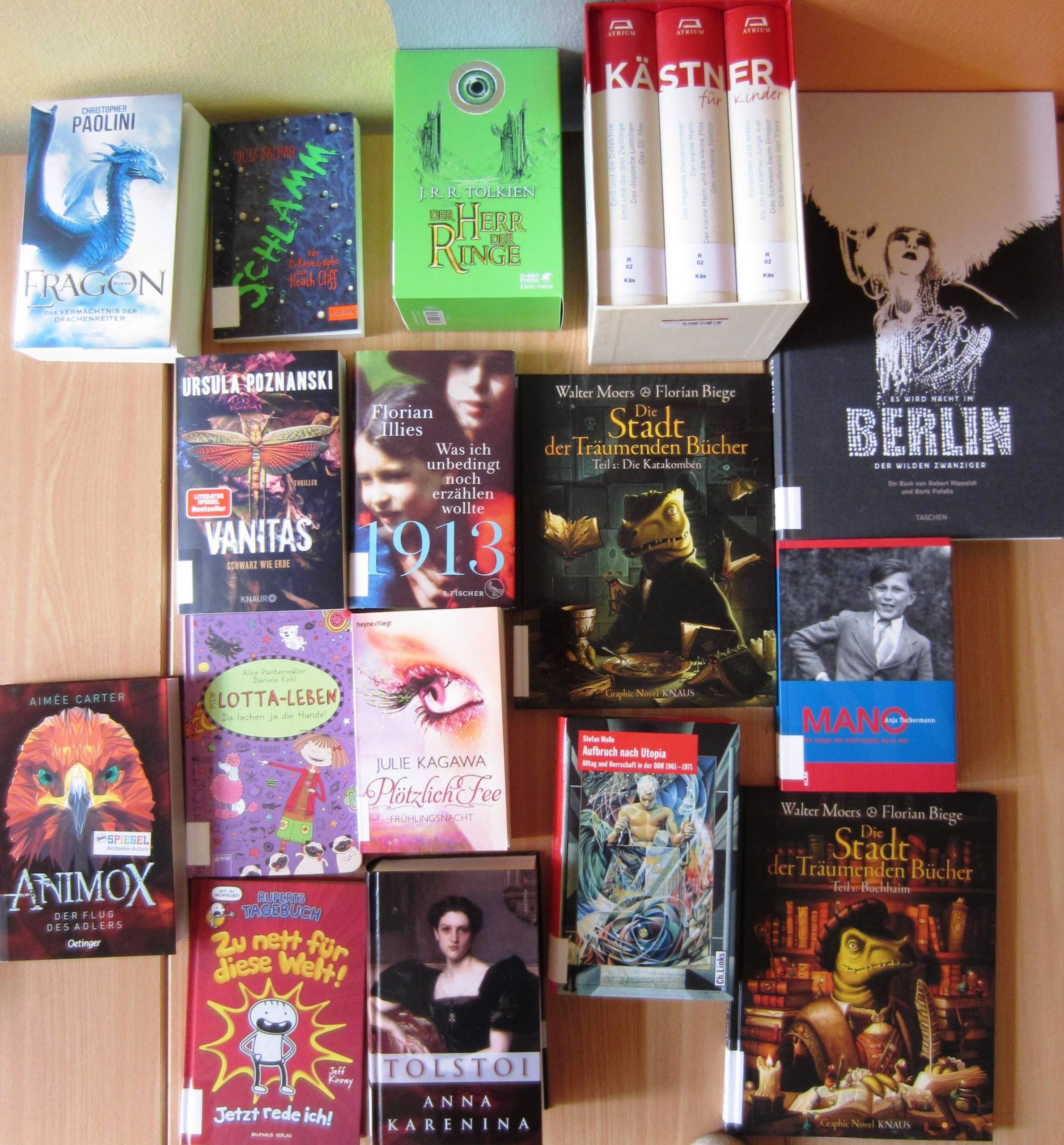 Bücher für die Bibliothek