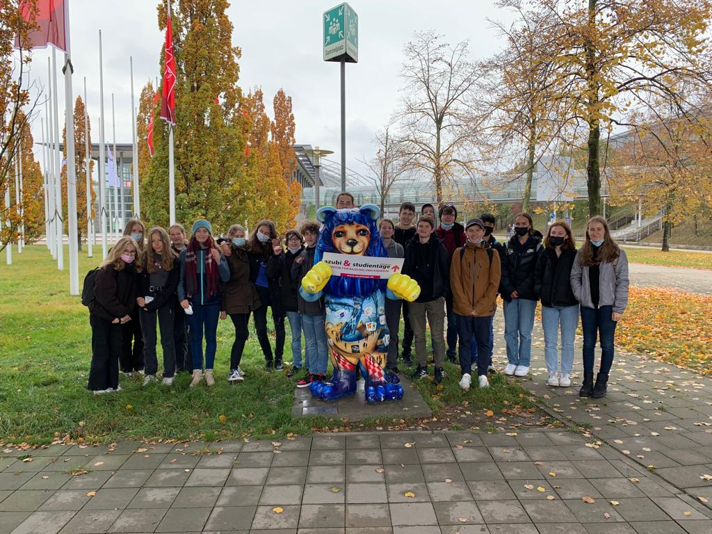 Die 9c bei den Azubi- und Studientagen