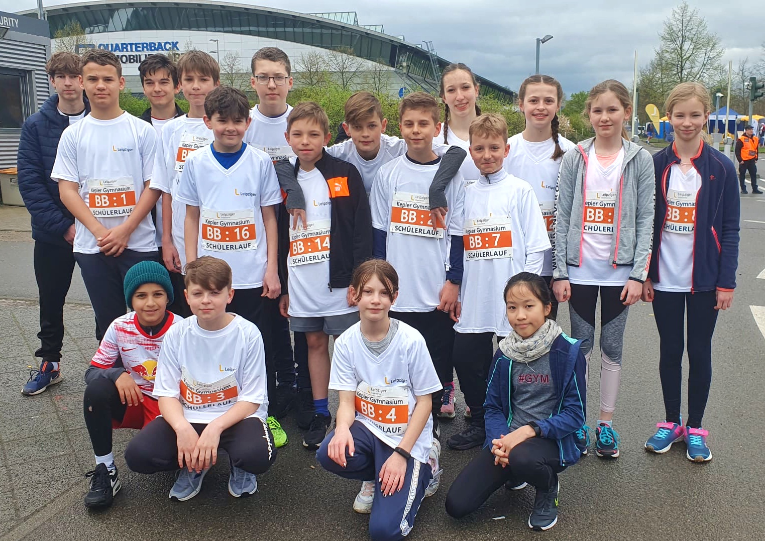 Kepler beim Leipzig-Marathon