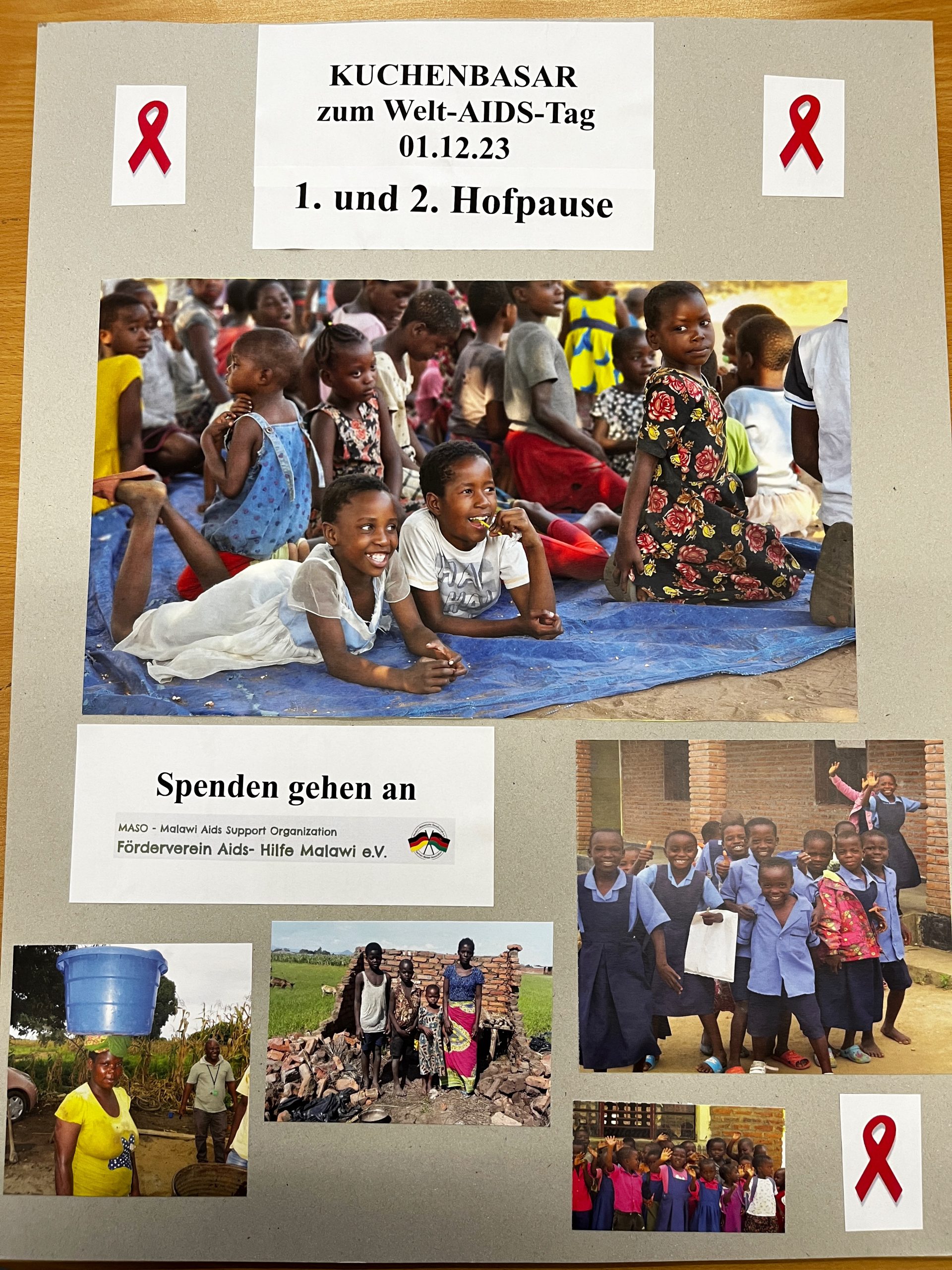 Kuchenbasar zum Welt-Aids-Tag