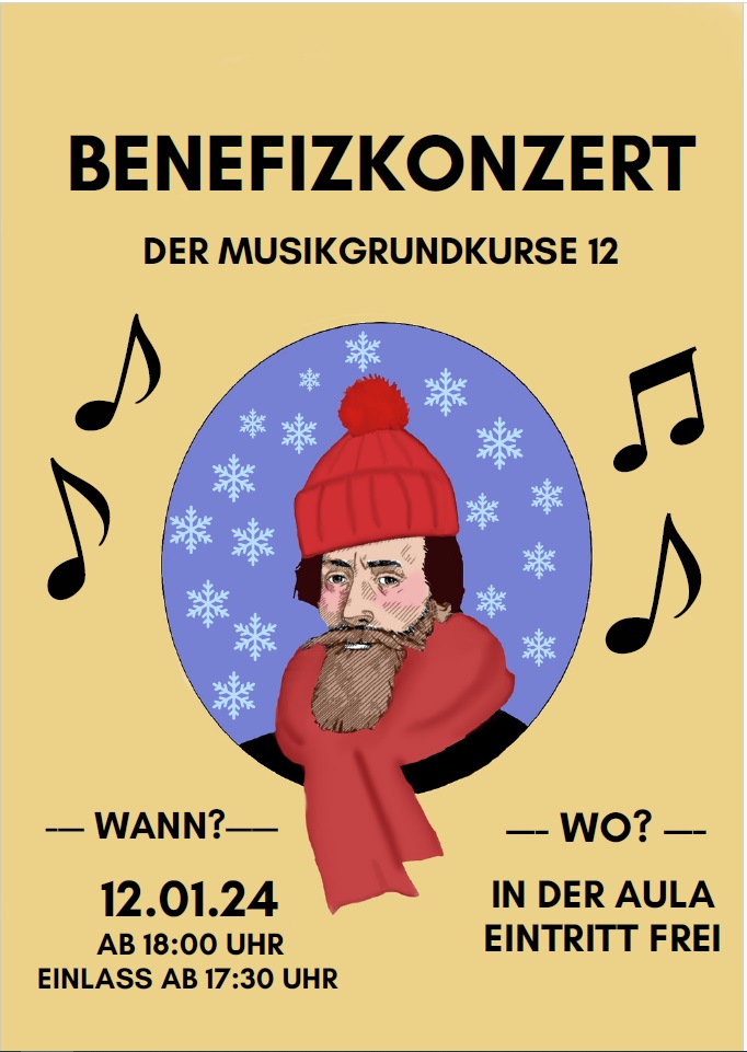 Herzliche Einladung zum Benefizkonzert am 12. Januar 2024